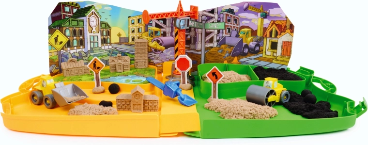 Chantier dans une valisette : jeu et rangement en un seul