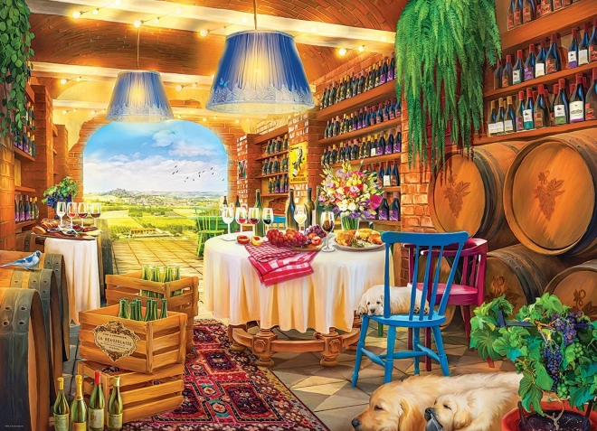 Puzzle Vinařství 1000 pièces Eurographics