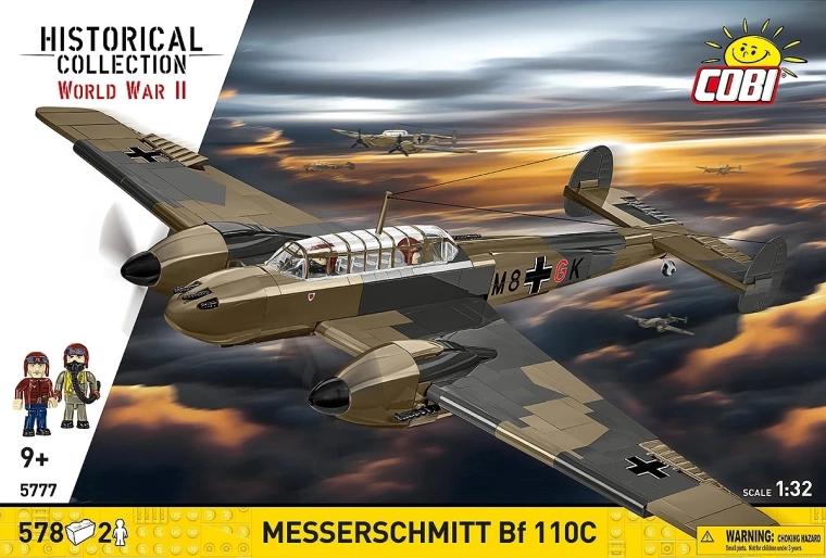 Maquette COBI Messerschmitt BF 110C – 578 pièces