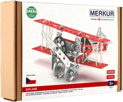 Jeu de construction Merkur Biplan