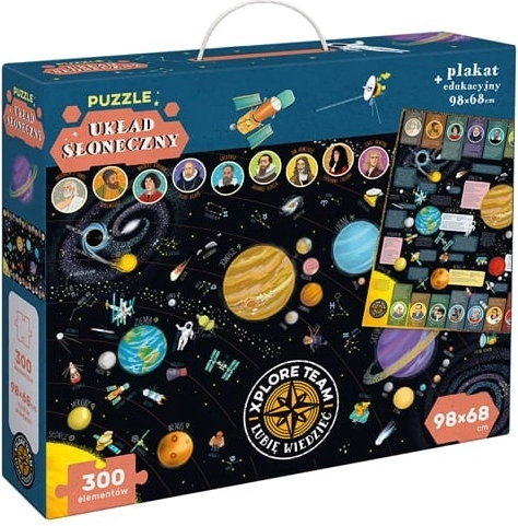 Puzzle 300 pièces système solaire XPLORE TEAM