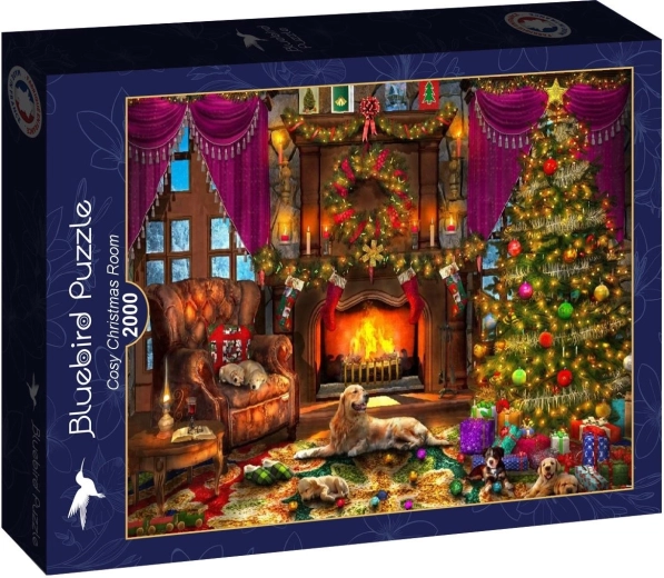 Puzzle Bluebird « Chambre de Noël cosy » 2000 pièces
