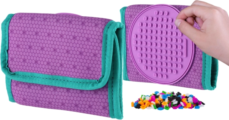 Portefeuille violet Pixie Crew avec poche à monnaie
