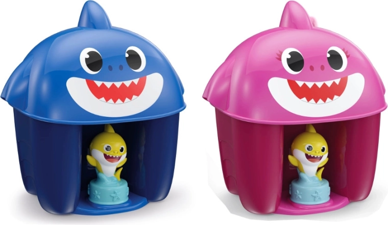 Seau Clemmy BABY SHARK – briques de construction souples pour tout-petits
