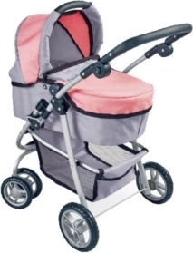 Poussette pour poupées 3 en 1