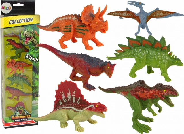 Set de figurines Dinosaures 6 pcs Colorés
