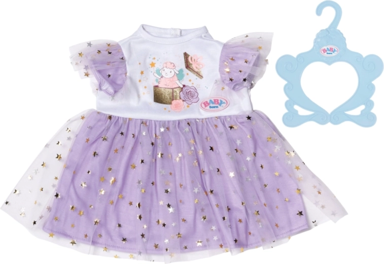 Jupe en tulle avec des étoiles dorées
