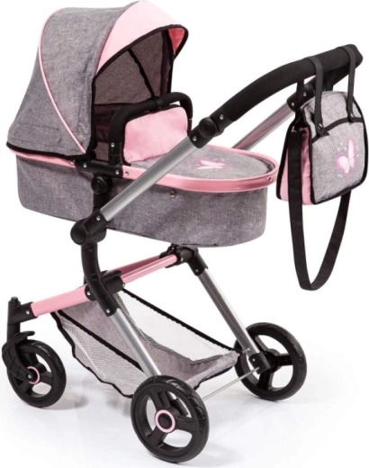 Poussette combinée 2-en-1 : nacelle et version sport
