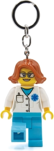 Porte-clés robuste avec anneau métallique