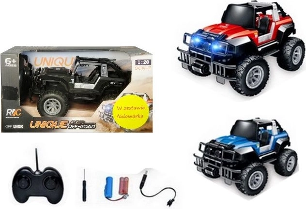 Voiture RC tout-terrain G7410 avec chargeur