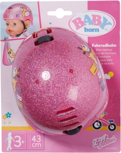 casque de vélo pour poupée BABY born 43 cm