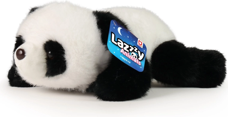 Panda en peluche allongée 29 cm Lazzy Animals