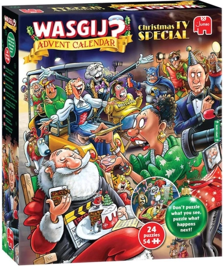 Calendrier de l’Avent Jumbo Wasgij Spécial TV de Noël