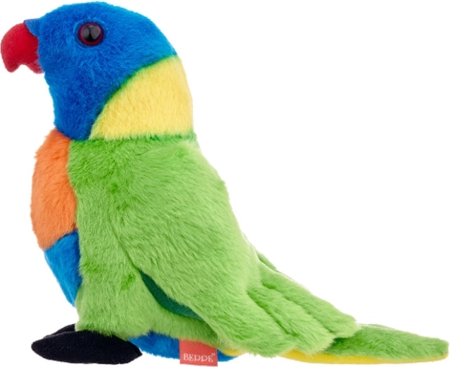 Perroquet lori montagnard en peluche 20 cm – BEPPE ZOO