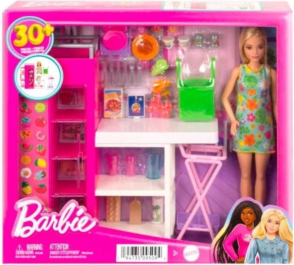 Cuisine Barbie avec garde-manger