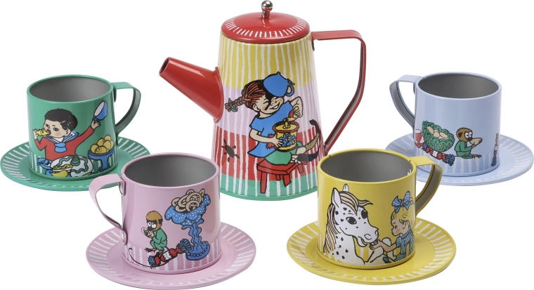 Service à thé pour enfants Pippi Longstocking