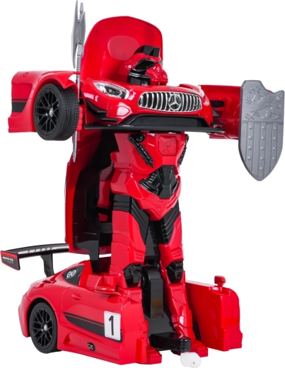 Transformation de la voiture en robot