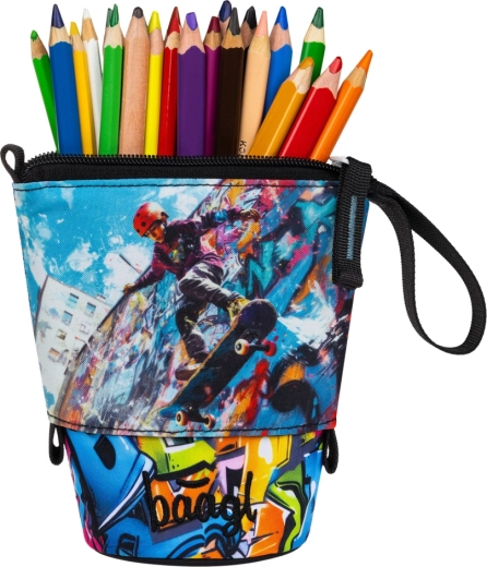 Trousse et support en un