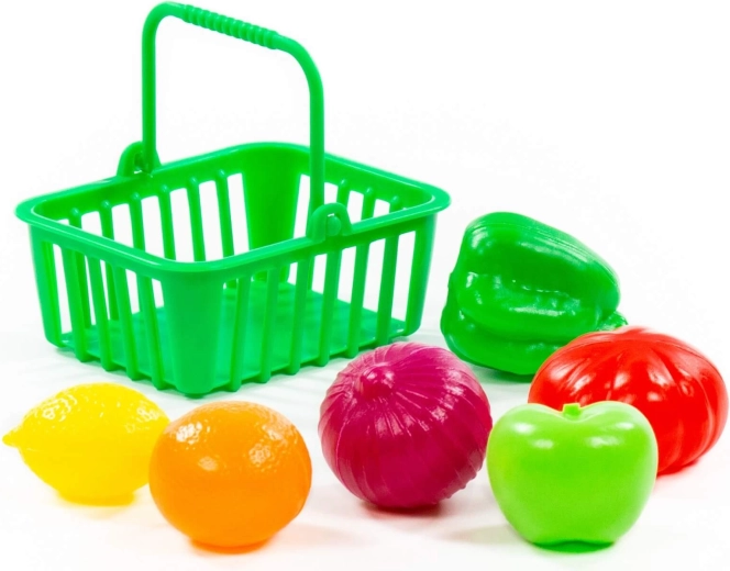 Ensemble de jouets fruits et légumes