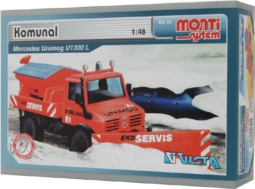 Kit de construction de camion municipal sans colle