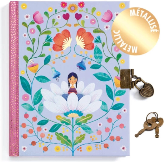 Journal intime secret Djeco Marie