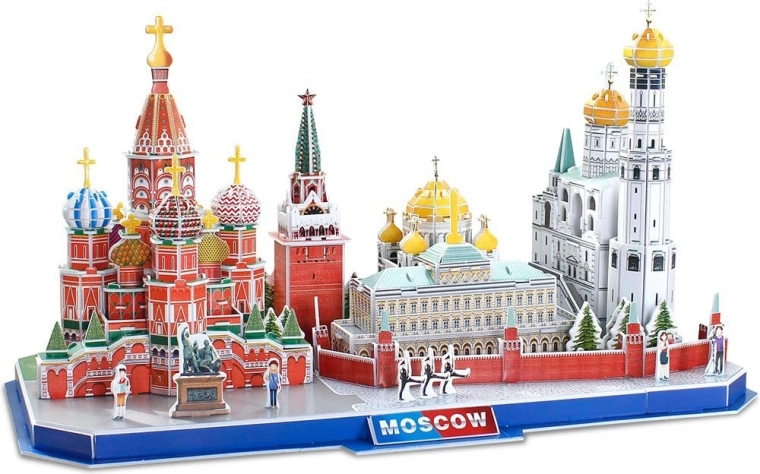 Panorama de Moscou en 3D