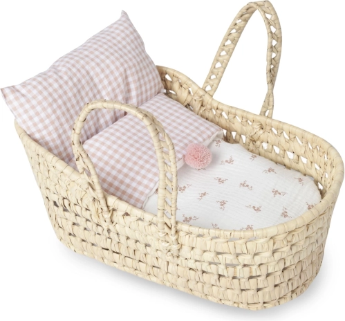 Couffin de Moïse pour poupées avec parure – petit Antonio Juan