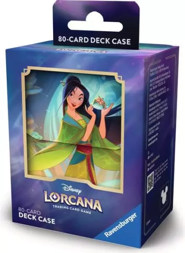 Disney Lorcana set 9 Mythes : boîtier de deck Mulan - 1 pièce