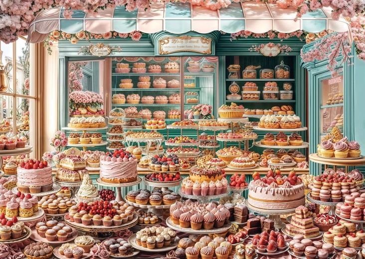 Puzzle SCHMIDT Pâtisserie 1000 pièces