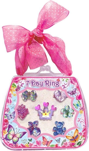 Set de bagues pour 7 jours SPARKYS