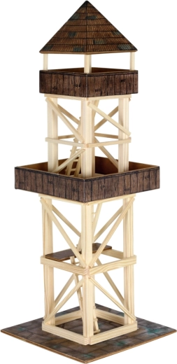 Walachia maquette en bois à coller – tour d’observation