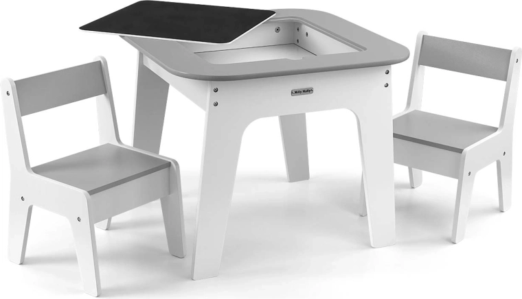 Plateau double face pour des activités créatives