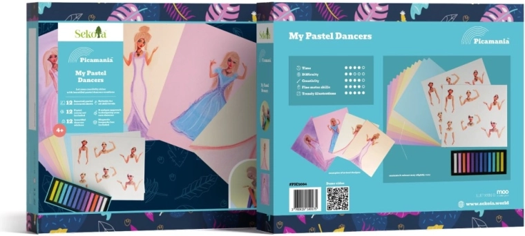 Sekoia Picamania Danseuses pastel – kit créatif