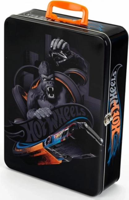 Mallette en métal pour 50 petites voitures HOT WHEELS