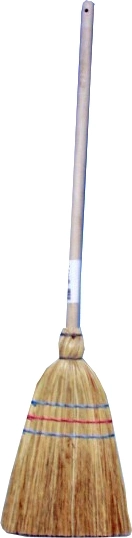 Balai de riz avec manche en bois 74 cm