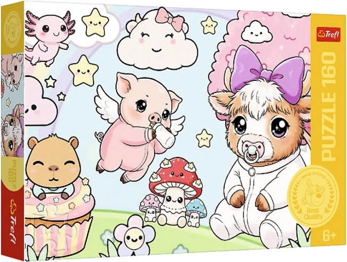 Puzzle Bébé animaux 160 pièces