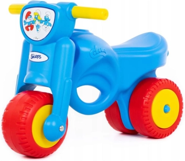 Draisienne tricycle pour enfants avec motif Les Schtroumpfs Polesie