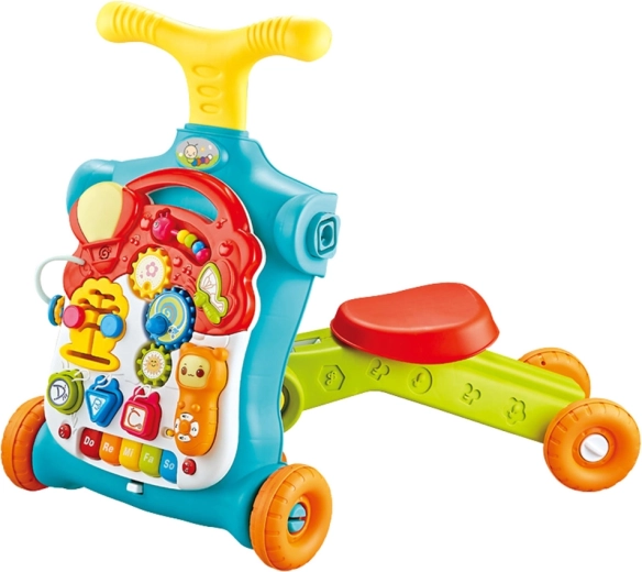 Porteur et trottinette qui grandissent avec l’enfant