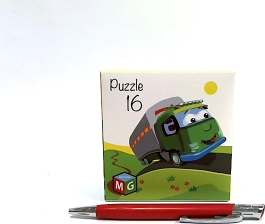 Puzzle avec un camion, 16 pièces