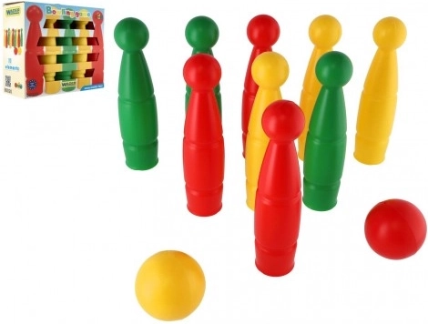 Ensemble coloré de quilles pour enfants