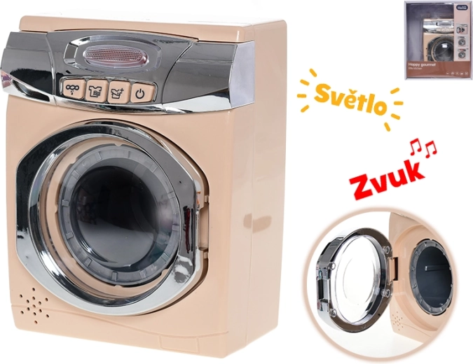 Lave-linge pour enfants avec effets lumineux et sonores