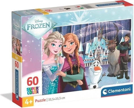 Puzzle Clementoni SuperColor La Reine des neiges 60 pièces