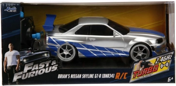 Fast & Furious voiture RC Nissan Skyline GT‑R 1:24