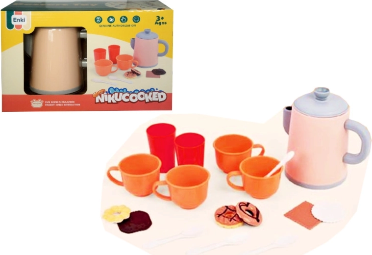 Set de vaisselle de cuisine pour enfants pour 4 personnes