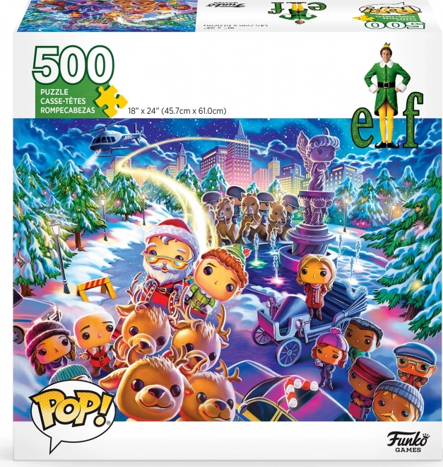 Puzzle Lutin de Noël 500 pièces