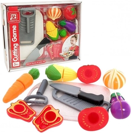 Légumes à découper pour enfants avec planche à découper