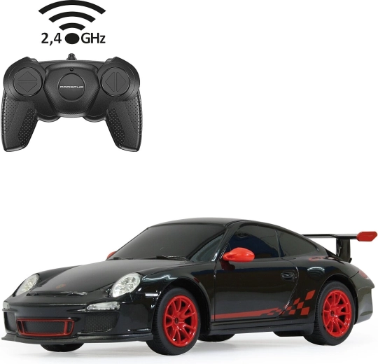 Voiture télécommandée Porsche GT3 RS 1:24 noire