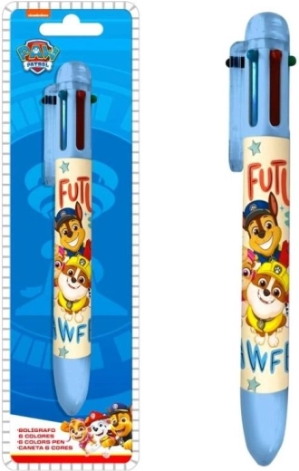 Stylo à six couleurs Pat' Patrouille