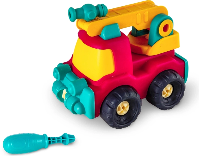 Jeu de construction à visser petit constructeur – pompiers