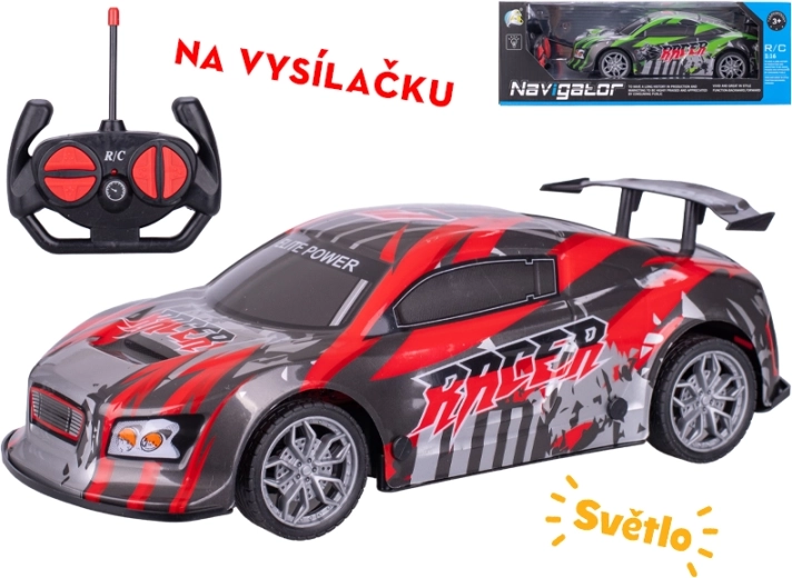 Voiture RC de course 26 cm avec contrôle complet et lumières